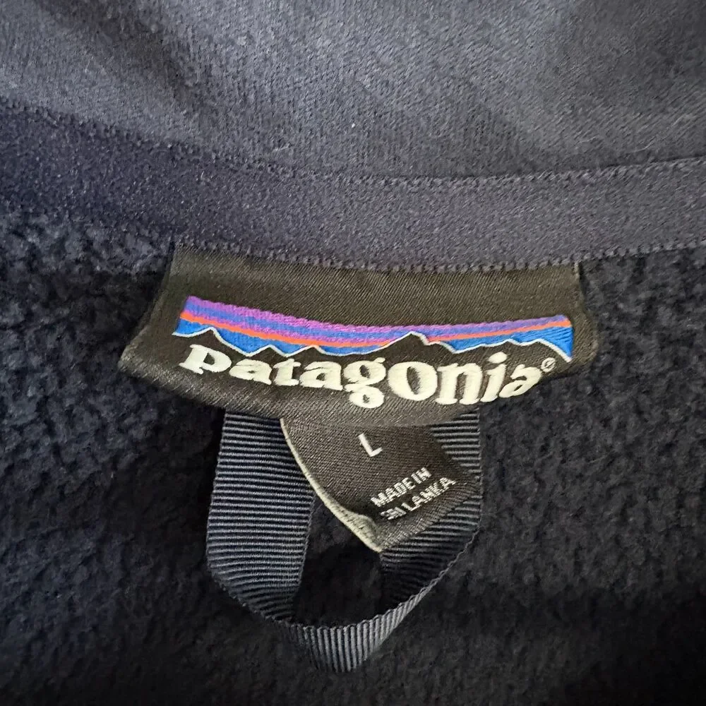 Patagonia Blue Quarter Zip Better Sweater Fleece Pullover L Utility Gorpcore